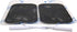 reserv 2" x 4" Rectangle Premium Re-Usable Self Adhesive Electrode Pads for TENS/EMS Unit (8 Electrodes)