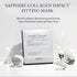 WELLDERMA Sapphire Collagen Face Mask - 4EA Premium Overnight Hydrogel Mask for All Skin Types with Niacinamide