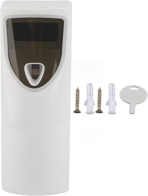 Automatic Wall-Mounted Fragrance Sprayer with Timer, Air Freshener Perfume for Home, Office, Hotel, Public Places, White