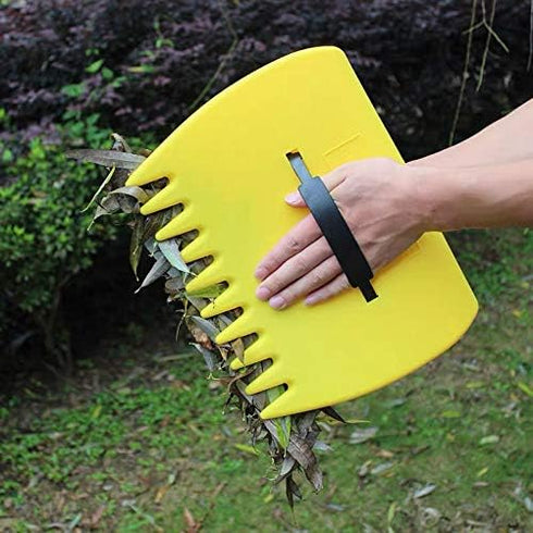 G-BAR Leaf Grabber Set, Handheld Hazelnut Leaf Scoop, Great Tool for Lawn Claw Leaf Blade to Remove Fallen Leaves