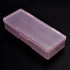 Transparent Box Storage Case for Nail Art Equipment - Empty Plastic Box for Manicure Tool Organizing