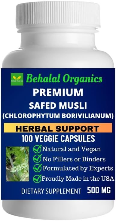 Safed Musli Quick Release Capsules