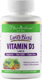 Paradise Herbs Earth's Blend Vitamin D3, Superfoods with Probiotics and Organic Greens, 90 Vegetarian Capsules