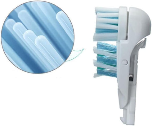 Dual-Action Electric Replacement Toothbrush Heads, 16 Pcs - Fit for Models 3733 4732 4734, Efficient Cleaning