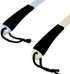 2 Pack Back Scrubber for Shower, Soft Loofah Sponge with Non-slip Handle, Blue and White