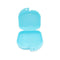 Orthodontic Retainer Case with Vent Holes, Light Blue Color