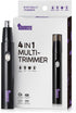 Nose Hair Trimmer for Men, Rechargeable 4-in-1 Grooming Trimmer for Eyebrow Hair Removal, No Pull No Snag