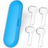 Electric Toothbrush Travel Case for Oral-B, 4 Pcs Toothbrush Head Covers Compatible with Oral B Electric Heads