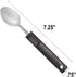 Rehabilitation Advantage Teaspoon with Lightweight Plastic Handle