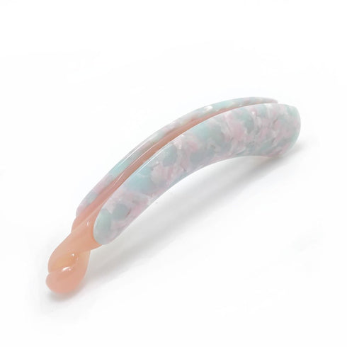 Noble Leopard Banana Hair Clip, 1 PCS (H09), BluePink