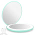 wobsion 10X Magnifying Tabletop Mirror, 4 Inch Round Glass and ABS