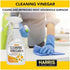 HARRIS (32 oz) Cleaning Vinegar Mandarin Orange Multi-Surface Cleaner with Microfiber Cloth