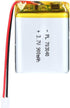 3.7V 900mAh Lithium Polymer Ion Rechargeable Battery 703040 with 2P PH 2.0mm Pitch Connector