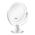 Vanity Mirror Makeup Mirror with Stand, 1X/15X Magnification Double Sided 360 Degree Swivel Mirror