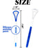 40PCS Tongue Scraper for Adults, Tongue Scraper Cleaner, Blue Tongue Cleaner, Oral Care Scrapers Kits Plastic Tongue Brush for Reducing Bad Breath Adults Kids Healthy Oral Care Tools Easy to Us