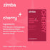 New Zimba Cherry Flavored Teeth Whitening Strips, Vegan, Enamel Safe, 14 Day Treatment