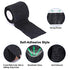 Yuelong Tattoo Grip Tape, 8Pcs Black Cohesive Wrap Tape, Self-Adherent for Tattoo Machine Accessories