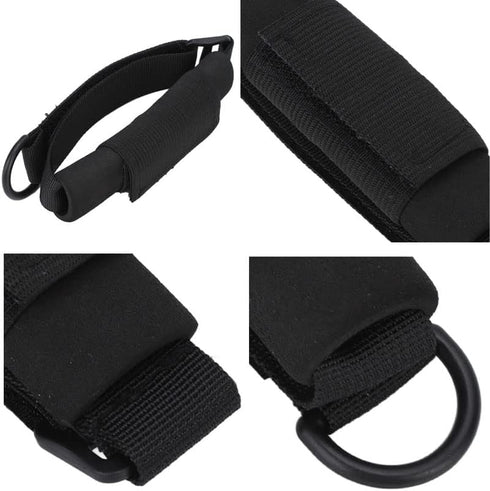 Disabled Eating Aids Utensil Holders, Adjustable Nylon Gripping Strap for Spoon and Fork for Limited Mobility
