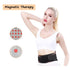 Heating Lower Back Brace Back Support Belt for Pain Relief Heated Back Brace Magnetic Therapy Waist Belt Wrap Adjustable Heating Lumbar Support Belt for Men Women Herniated Disc Sciatica Scoliosis