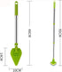 Extendable Tile Scrubber and Kitchen Brush, Shower Scrubber/Bathtub Cleaner, Glass Brush Tub Cleaner