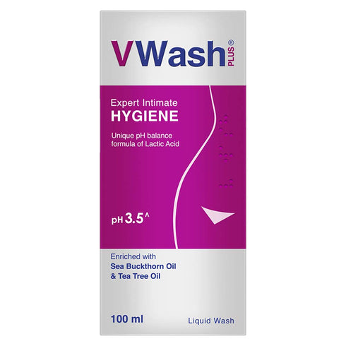VWash Plus for Feminine Care and Hygiene, 100 ML