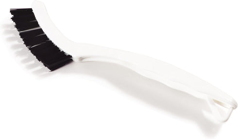 SPARTA Flo-Pac Grout Brush, Detail Brush, Nylon, 8 Inches, White
