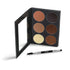 Mehron Pro Brow Palette with Pressed Powders and Pomade