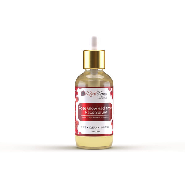 Rose Glow Radiance Face Serum - Daily Hydration for Anti-Aging, 15 ml, Suitable for All Skin Types