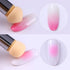 SILPECWEE 1Pc UV Gel Nail Gradient Sponges Pen with 16Pcs Replaceable Sponge Heads for Nail Design Tools