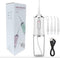 Dental Flosser Water Jet Oral Irrigator, Portable Rechargeable, Multiple Pressure Modes for Teeth and Braces