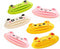 LNYMZD 6Pcs Color Random Frog Tube Squeezers Toothpaste Dispenser Toothpaste Rolling Holder Animal
