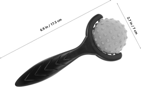 Handheld Massage Roller Stick with Deep Tissue Massage Balls for Relief and Muscle Knot Release for Back Legs Neck