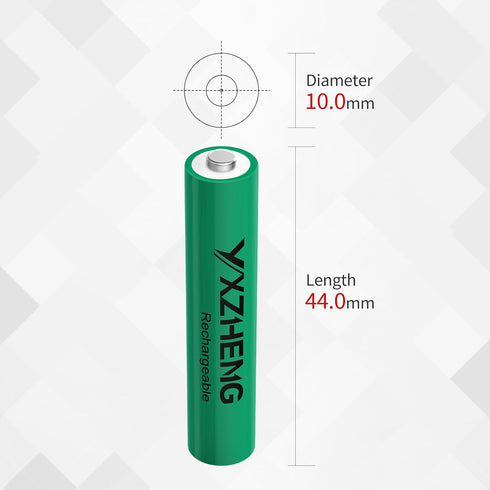8Pcs AAA Battery 1.2V Rechargeable NI-MH 300mAh for Outside Solar Lawn Light (8xAAA)