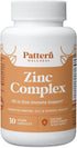 Pattern Wellness Zinc Complex Supports Immune, Skin & Digestive Health High Absorption