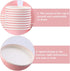 Bathroom Paper Cups 3oz - 50 Count Disposable Mouthwash Cups, Pink Small Cups for Mouthwash, Espresso, Medicine