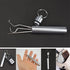 Dental Pick Portable Stainless Steel Tooth Pick Set, 7PCS Reusable Teeth Cleaning Tools with Holder