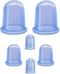 Silicone Cupping Therapy Sets (6-Pc Kit) - Included 2 Pcs Facial Suction
