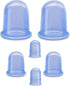 Silicone Cupping Therapy Sets (6-Pc Kit) - Included 2 Pcs Facial Suction