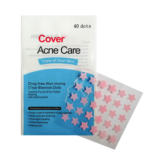 Hydrocolloid Acne Pimple Patch for Face, Clear Acne Stickers, Zit Patch