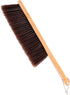Hand Broom, Soft Horsehair Upholstery Brush with Handle, Dust Broom for Furniture, Couch, Counter, Bed Cleaning