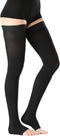 Thigh High Medical Compression Stockings For Women & Men,15-20 mmHg Thigh High