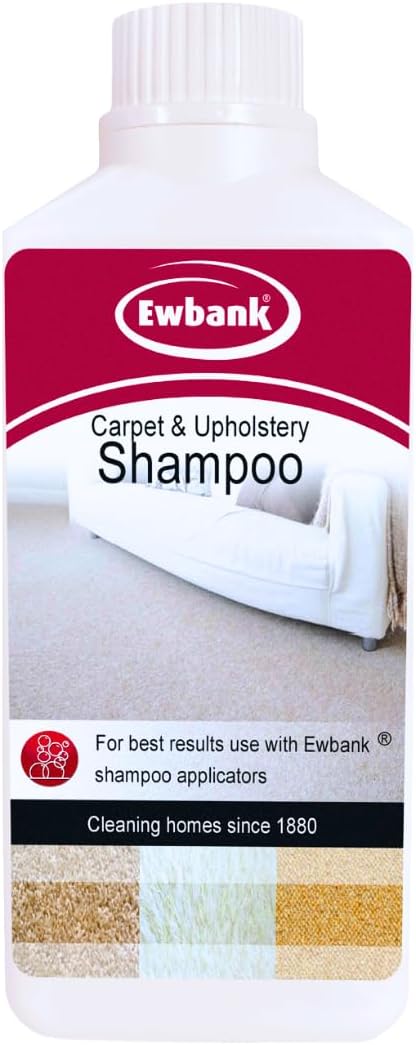 Ewbank Carpet and Upholstery Shampoo 17 oz. Oxy Action Stain Remover Deodorizer Citrus Scented