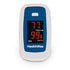 HealthWise Pulse Oximeter - Blood Oxygen Saturation Monitor with Lanyard and Batteries for Portable Spot-Check