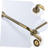 TOPPERFUN Copper Bathroom Grab Bar Handle with Multi Functional Armrest and Towel Bar Slip Shower Safety Handrail
