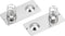 uxcell 20 Pcs AA Battery Positive to Negative Conversion Spring Contact Nickeling Plate, 24mm x 11mm
