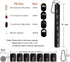 Tvoip 7 Portable Pill Case Keychain Waterproof Days Pill Holder Travel Pill Container Portable Medicine Keychain Daily