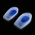 1 Pair Silicone Gel Heel Cups for Plantar Fasciitis, Sore Heel, Bone Spur & Achilles Pain Relief Protectors (M 34-38)