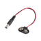 uxcell 2Pcs Male DC Power Connector to 9V Battery Button Connector Cable, Pack of 2