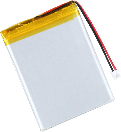 455572 3.7V Lipo Battery 2000mAh 455572 Rechargeable Lithium Polymer Battery Pack with JST PH2.0mm Connector for Electronic Device