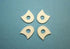 Toe Separator Pads, Foam Corn, 1/4", 100/Pack